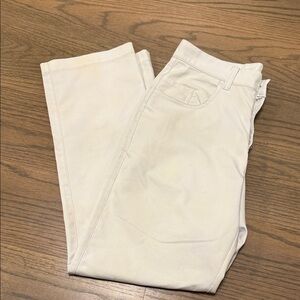 Puma boys white golf pants XL